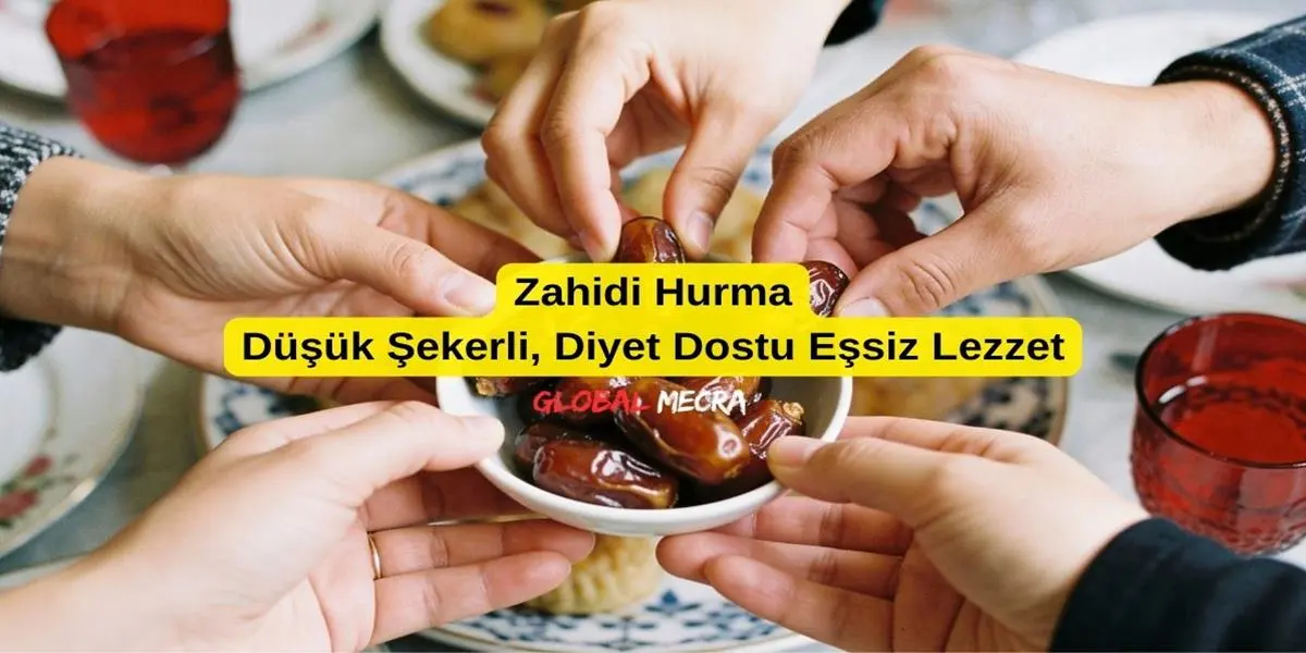 Zahidi Hurma Düşük Şekerli, Diyet Dostu Eşsiz Lezzet